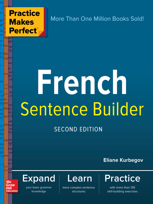 Title details for Practice Makes Perfect French Sentence Builder by Eliane Kurbegov - Wait list